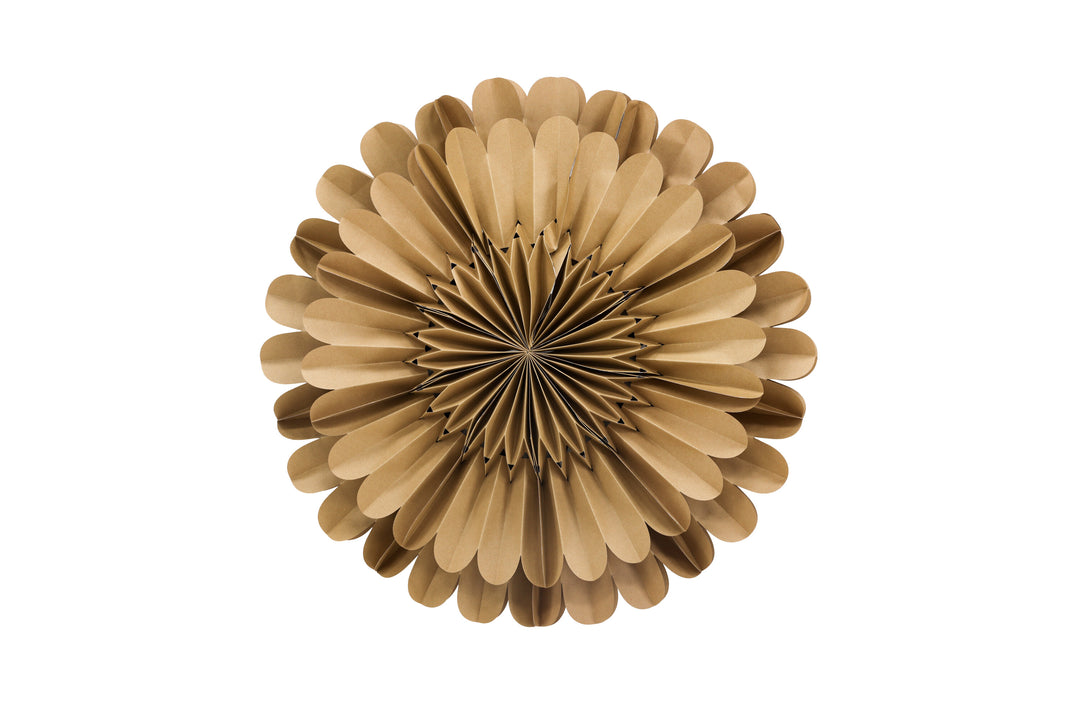 VENTURE DESIGN Järvsön loftlampe brun papir Ø60