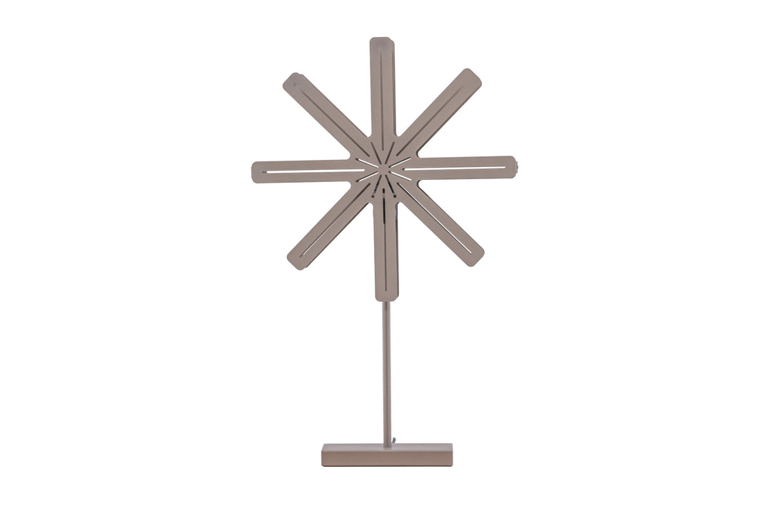 VENTURE DESIGN Säfsen bordlampe mocca stål 40cm