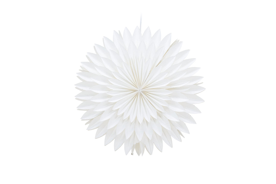 VENTURE DESIGN Storlien loftlampe hvid papir 46cm