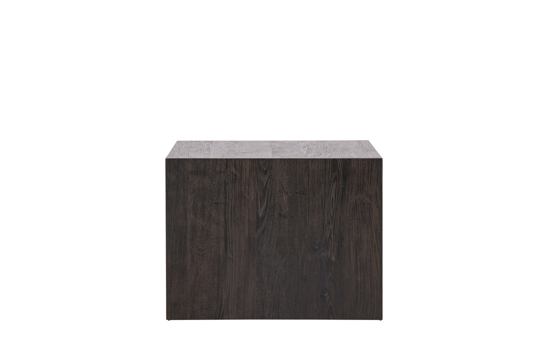 VENTURE DESIGN York sofabord rektangulær mokka 3D-papir MDF 80x60