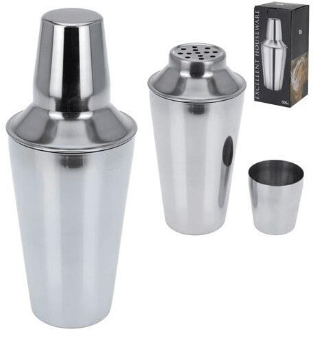 Cocktail Shaker 500ml Stål ❤ Kæmpe udvalg i HAAHR & CO ❤ Billig fragt og hurtig levering 2 - 5 hverdage - Varenummer: BAR-9709 / Ean: &