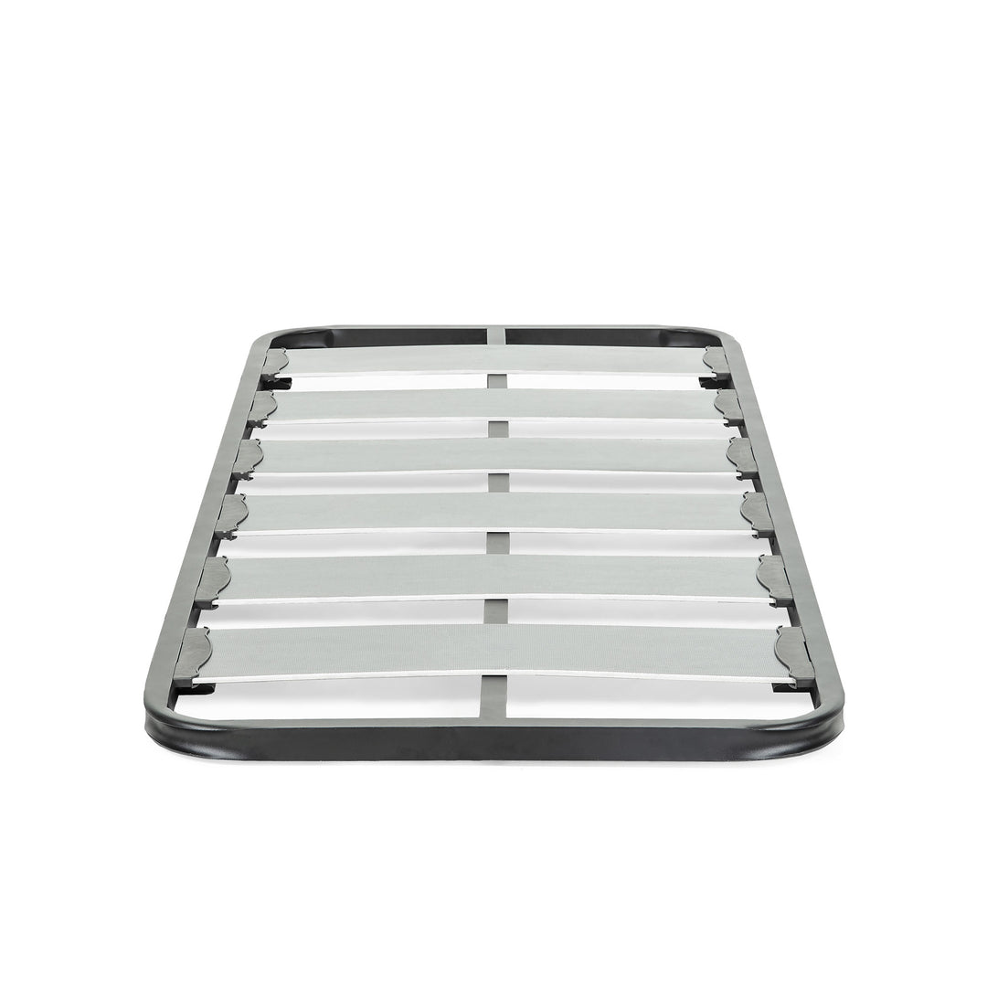 KAVE HOME Talo sengebund uden ben m. lameller grå metal 90x190