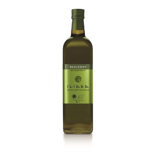 Olivenolie, Ekstra Jomfru Øko Iliada 1ltr ✔ Kæmpe udvalg i  Iliada ✔ Billig fragt og hurtig levering 2 - 5 hverdage - Varenummer: BAR-671461 / Ean: &