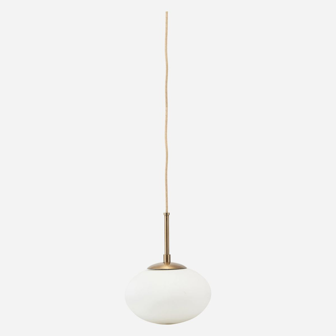 Produktbillede af House Doctor Lampe Opal Hvid Ø22 cm i premium kvalitet