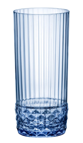 Produktbillede af Bormioli America 20s Drikkeglas 40 Cl Blå på tilbud i premium kvalitet
