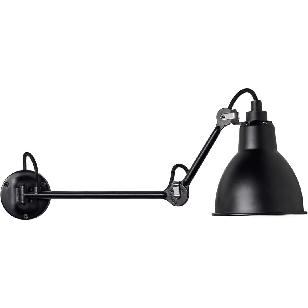 Produktbillede af 204 Væglampe L40 Sort Lampe Gras i premium kvalitet
