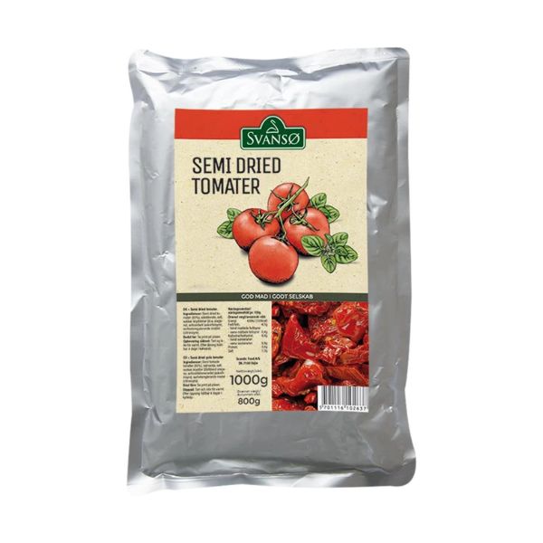 Produktbillede af Tomater Semidried Rød Ps 1 Kg på tilbud i premium kvalitet