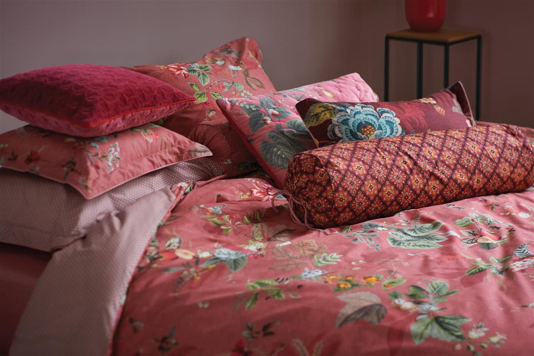 Produktbillede af Pip studio Fall in leaf Pink duvet covers sengetøj-140 x 200 + 60 x 63 på tilbud i høj kvalitet