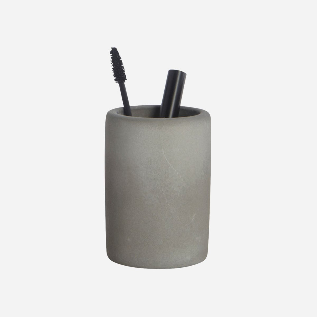 Produktbillede af House Doctor Tandbørsteholder H 10 cm cement i premium kvalitet