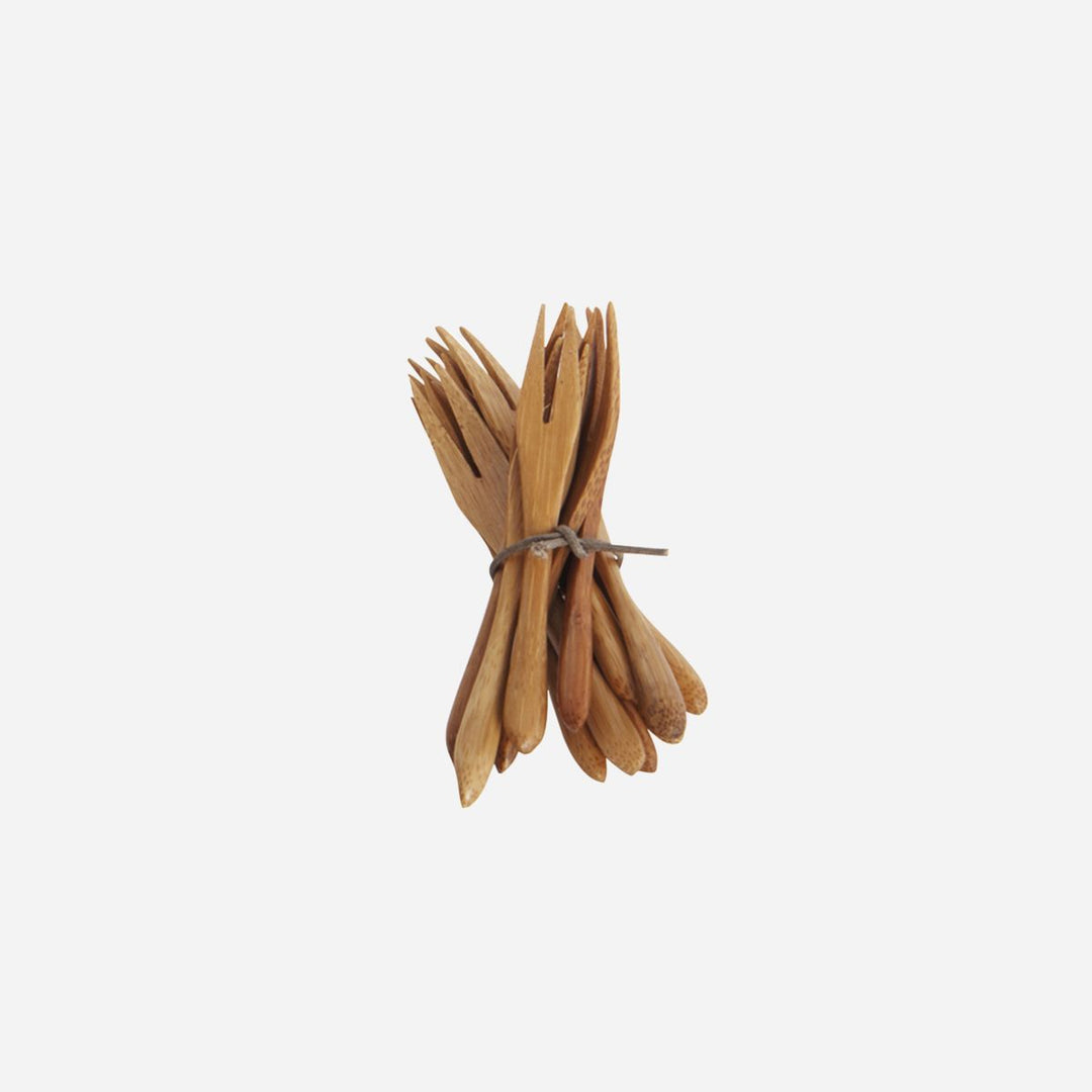 Produktbillede af House Doctor Gaffel Bamboo 9,5 cm natur i premium kvalitet