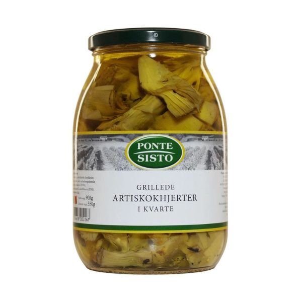 Artiskokhjerte Grillet Kvart Ponte Sisto 1kg ✔ Kæmpe udvalg i Ponte Sisto ✔ Billig fragt og hurtig levering 2 - 5 hverdage - Varenummer: BAR-671253 / Ean: &