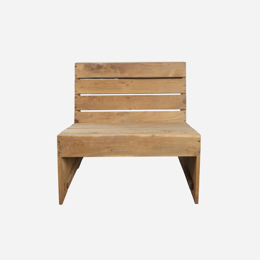 Produktbillede af House Doctor Loungestol Woodie Natur i premium kvalitet