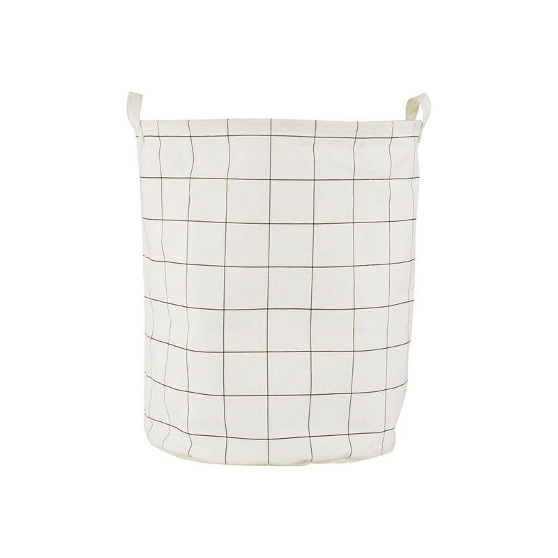 HouDoctor - Vasketøjspose, Squares, Hvid/Sort ❤ Stort online udvalg i HouDoctor ❤ Billig fragt og hurtig levering 2 - 5 hverdage ❤ Varenummer: BGH-42006085107964 / Ean: &