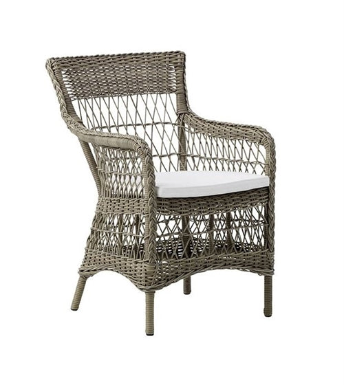 Produktbillede af SIKA DESIGN MARIE EXTERIOR HAVESTOL ANTIK M/ ARMLÆN INKL A/B FARVE /HYNDE 87 i premium kvalitet