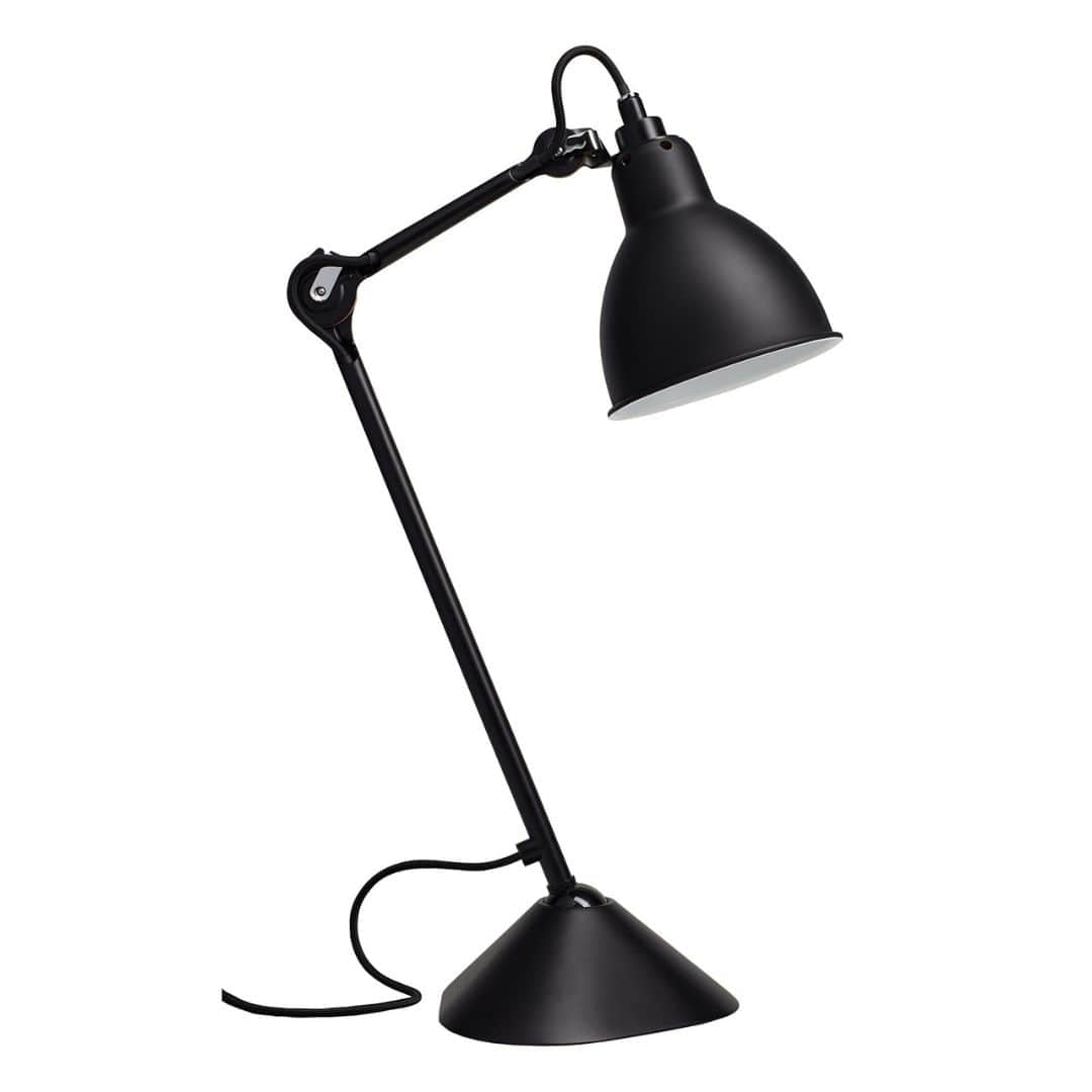 Produktbillede af 205 Bordlampe Sort Lampe Gras i premium kvalitet
