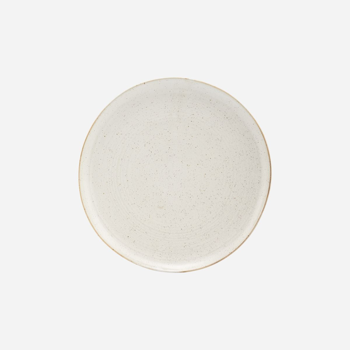 Produktbillede af House Doctor Pion middagstallerken Grå/Hvid Ø 28,5 cm i premium kvalitet