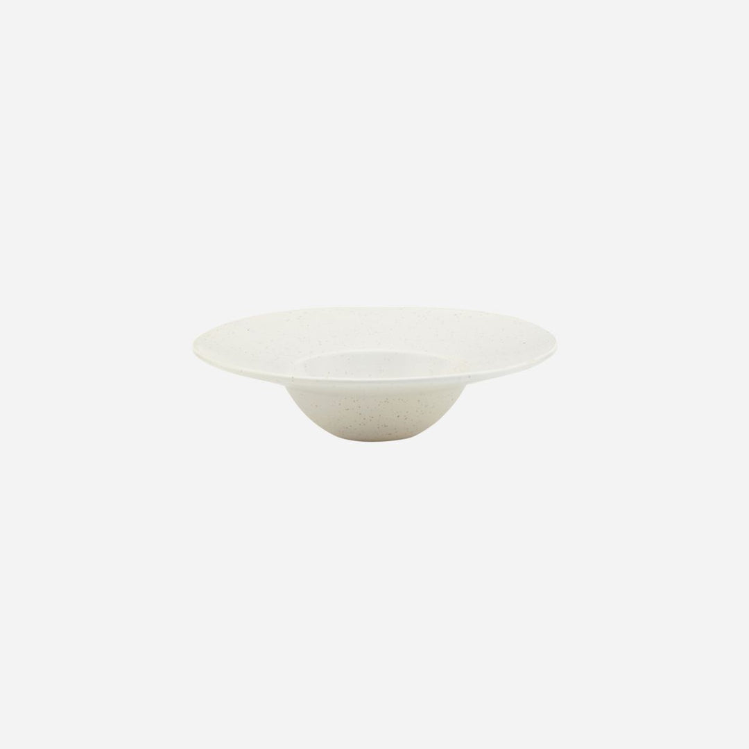 Produktbillede af House Doctor Pion skål/Pastatallerken Grå/Hvid Ø 25 cm i premium kvalitet