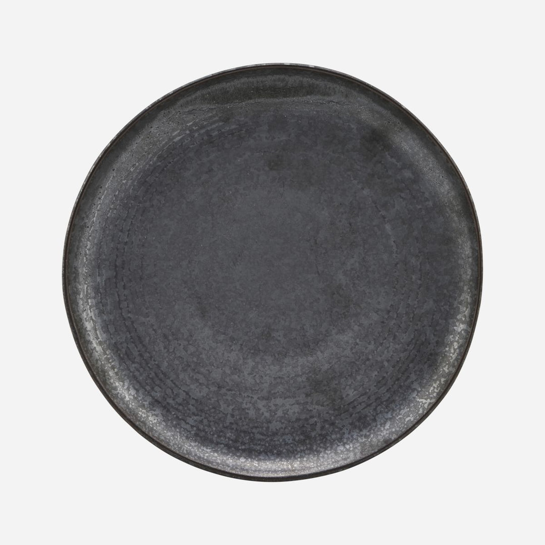 Produktbillede af House Doctor Pion frokost tallerken Sort/Brun Ø 21,5 cm i premium kvalitet