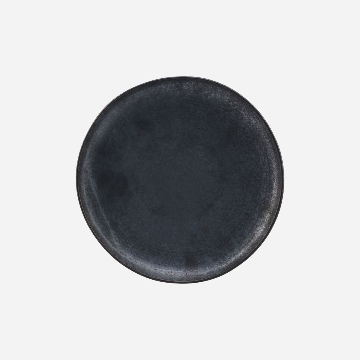 Produktbillede af House Doctor Pion middagstallerken Sort/Brun Ø 28,5 cm i premium kvalitet