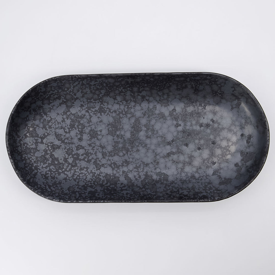 Produktbillede af House Doctor Serveringsfad Pion Sort/Brun B19 cm i premium kvalitet