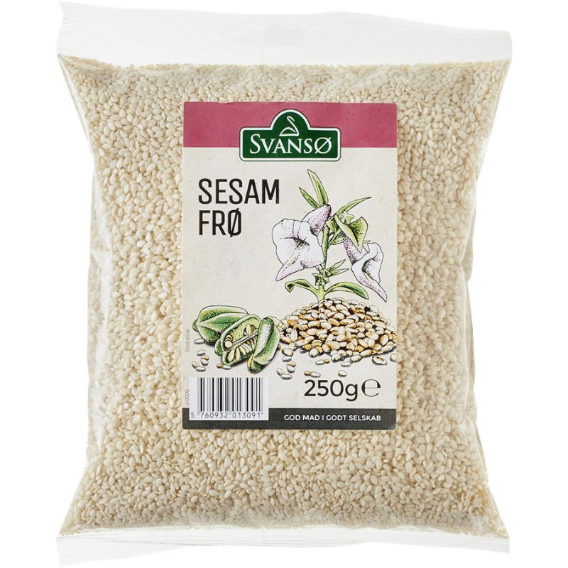 Produktbillede af Svansø Sesamfrø 250 G på tilbud i brug