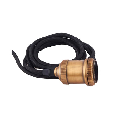 HouDoctor - Fatning, Fly, Messing 3 meter ledning ❤ Stort online udvalg i HouDoctor ❤ Billig fragt og hurtig levering 2 - 5 hverdage ❤ Varenummer: BGH-42678797304060 / Ean: '5707644329188 på lager - Udsalg på Alle produkter Spar op til 51% - Over 434 design mærker på udsalg