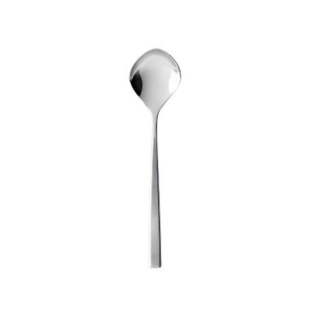 Produktbillede af Gense Fuga Dessertske 17 cm Mat/Blankt stål i premium kvalitet