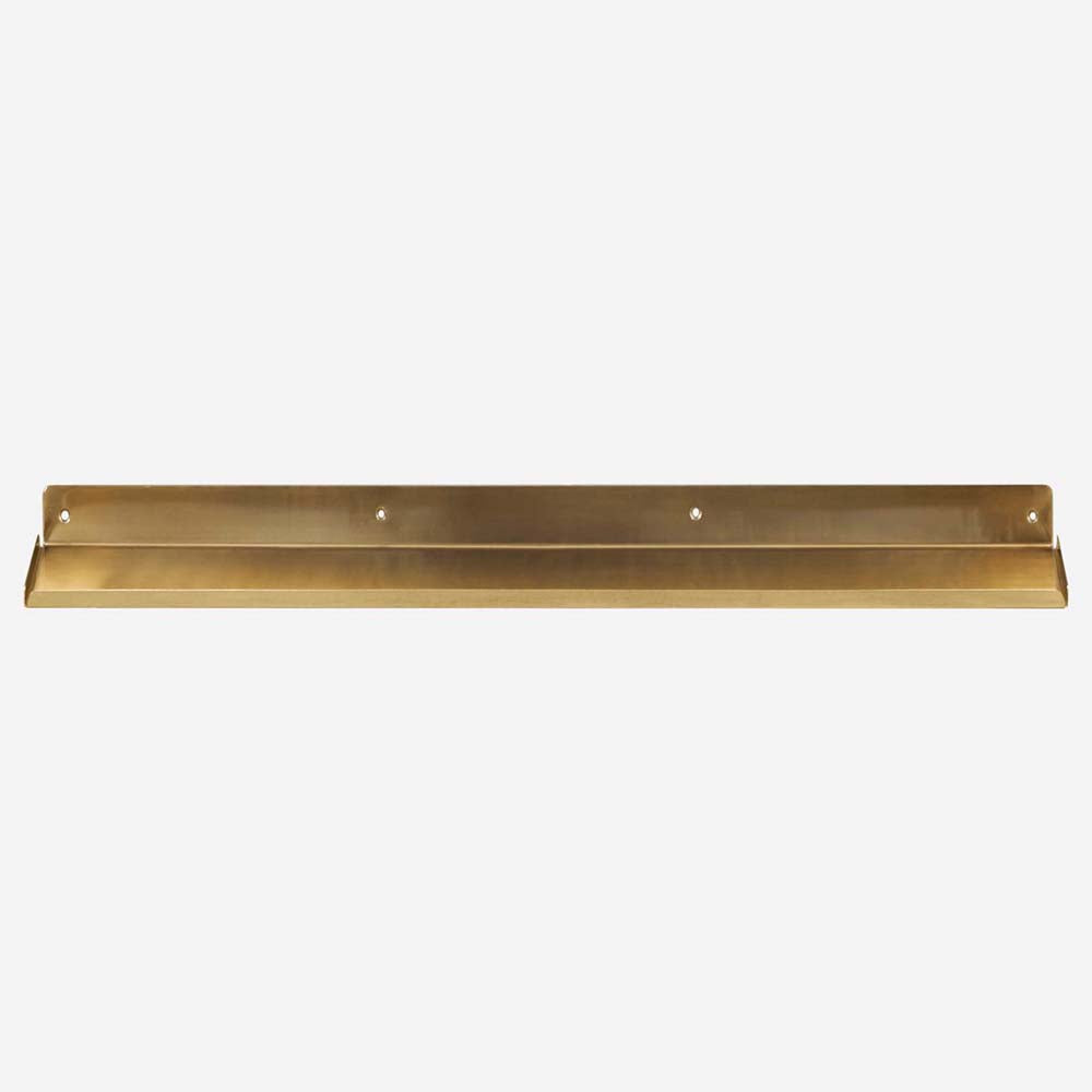 Produktbillede af House Doctor Hylde Ledge Messing 80 cm i premium kvalitet