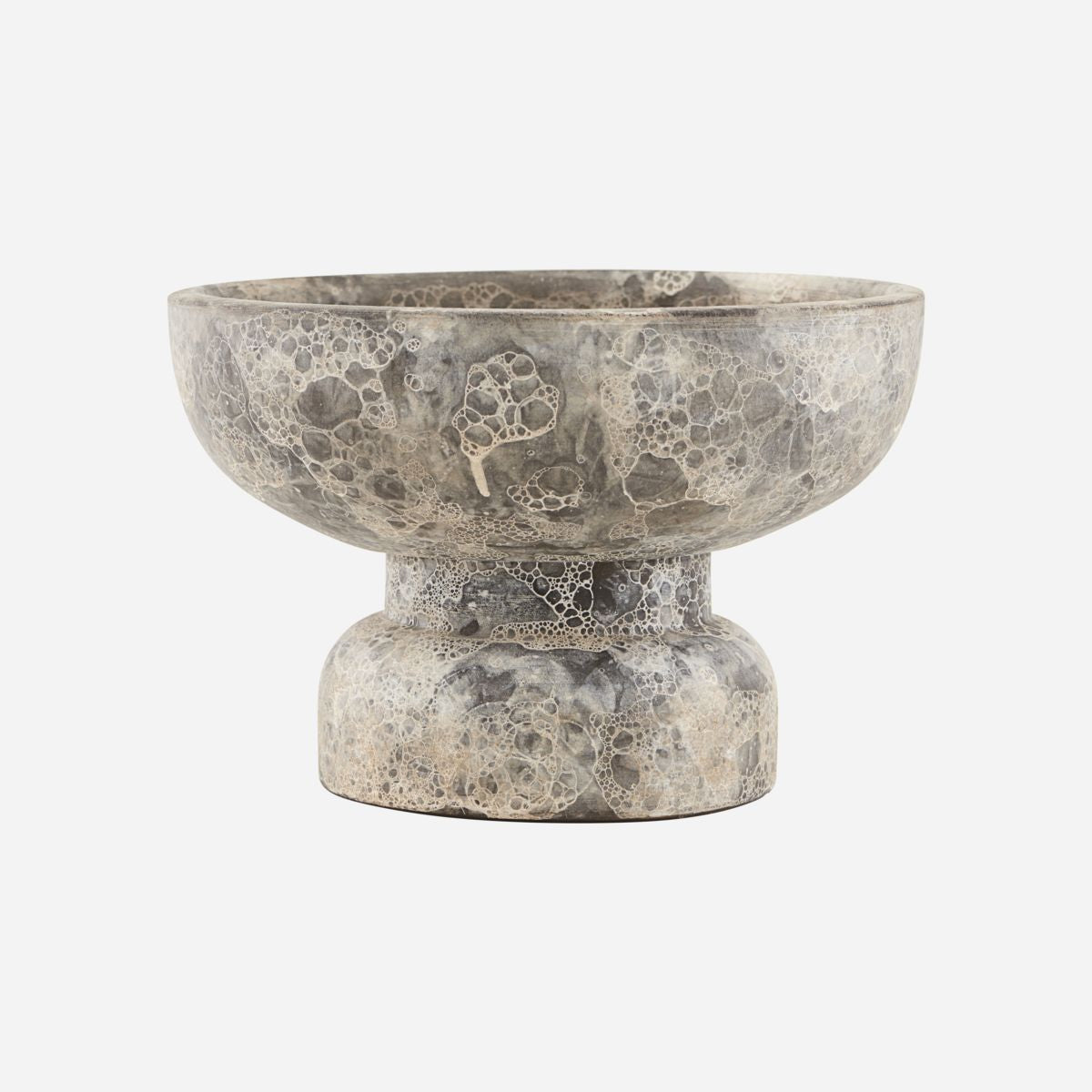 Produktbillede af House Doctor Ancient Fyrfadsstage H 15 cm grå/brun i premium kvalitet