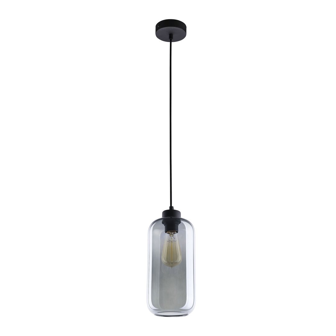 TK Marco loftlampe grafit glas