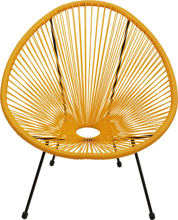 KARE DESIGN Acapulco Orange lænestol/havestol orange plast og stål