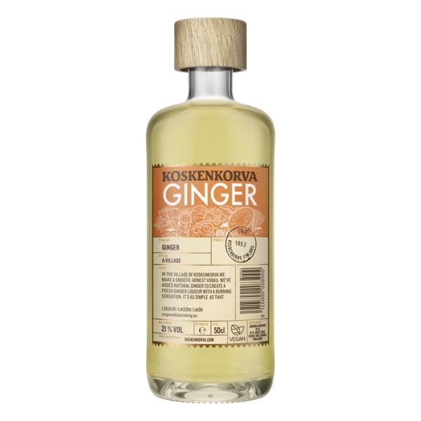 Koskenkorva Ginger Fl 70 ❤ Kæmpe udvalg i KOSKENKORV ❤ Billig fragt og hurtig levering 2 - 5 hverdage - Varenummer: BAR-850433 / Ean: '6412700327204 på lager - Udsalg på Drikkevarer | Blandingsspiritus | Shots Spar op til 67% - Over 1124 kendte brands på udsalg