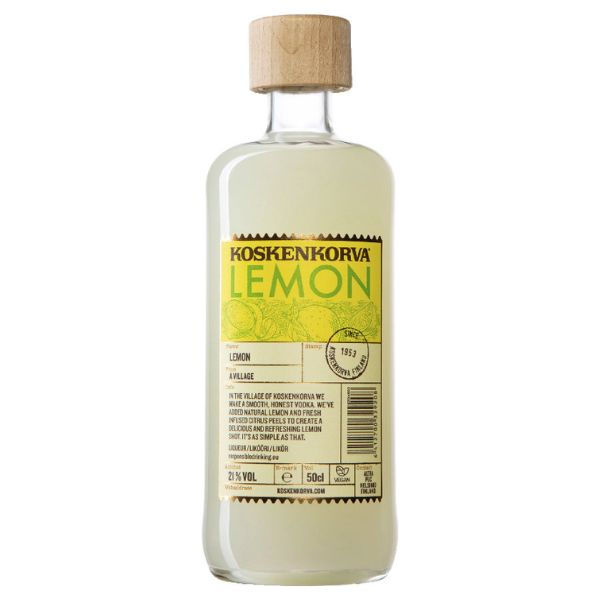 Produktbillede af Koskenkorva Lemon Fl 50 på tilbud i brug