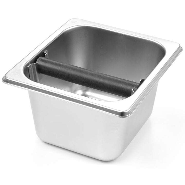 Produktbillede af Knock Box Gn 1/6x100 Mm Rustfrit Stål på tilbud – premium kvalitet og detaljer