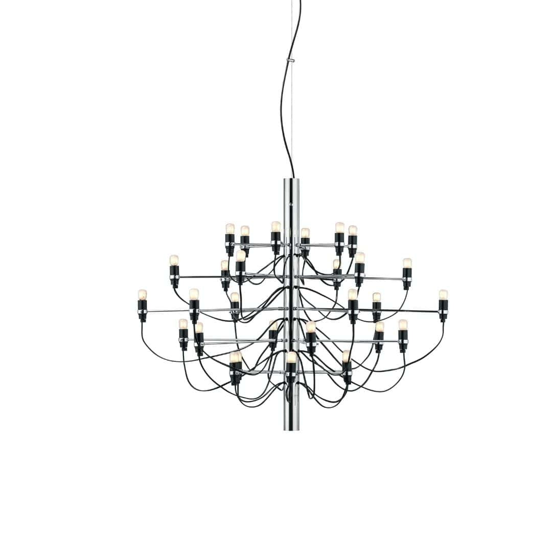 Produktbillede af 2097 / 30 Lysekrone LED Stål Flos i premium kvalitet