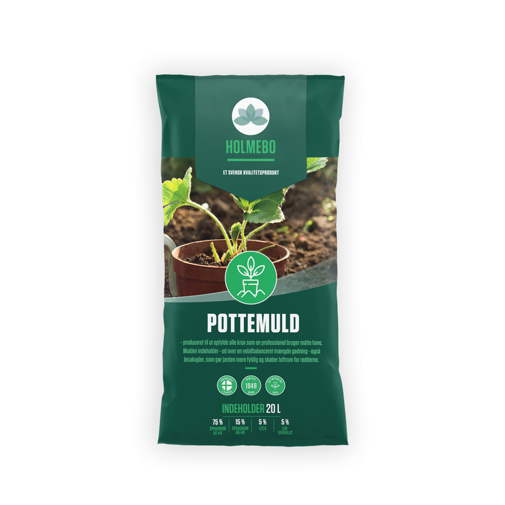 Produktbillede af Pottemuld 20 liter på tilbud i høj kvalitet