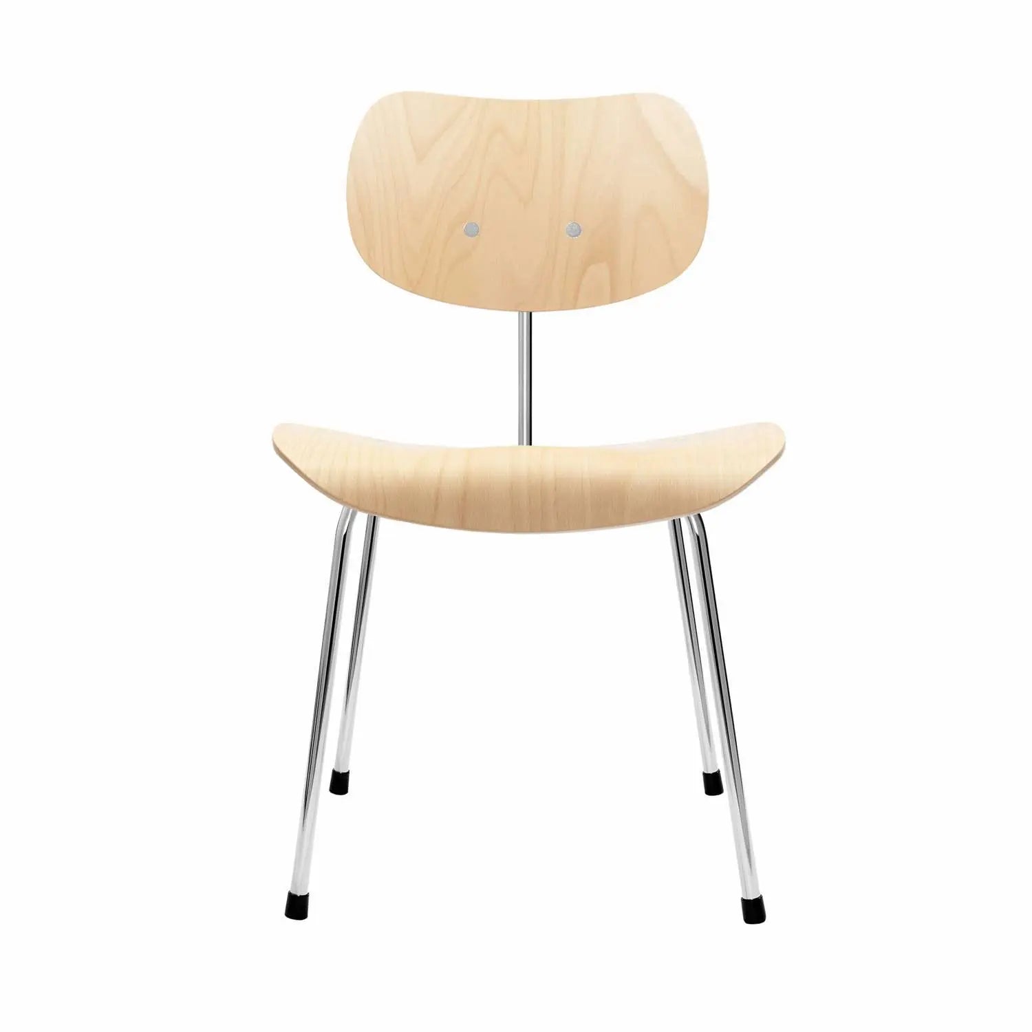 Produktbillede af PLEASE WAIT TO BE SEATED EIERMANN SE68 STOL BØG/CHROMESTEL 47 i premium kvalitet