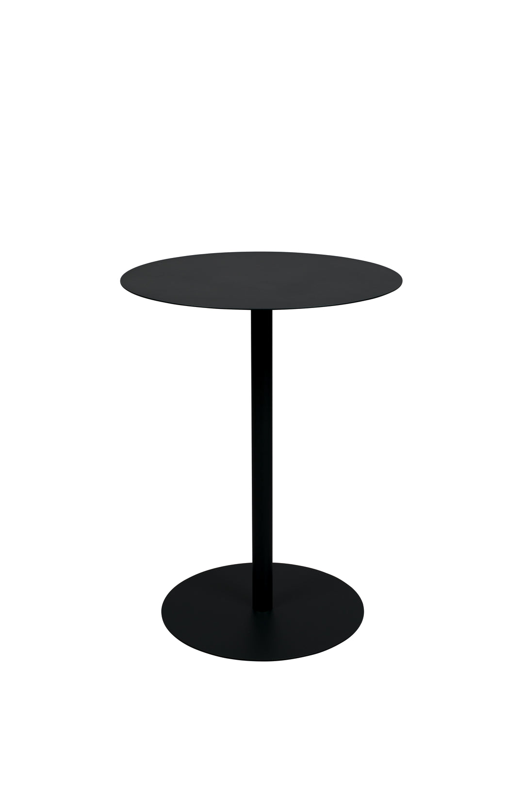 ZUIVER Snow Bistro bord rund sort stål Ø57
