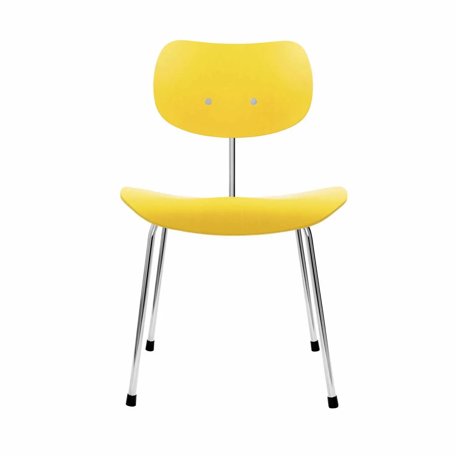 Produktbillede af PLEASE WAIT TO BE SEATED EIERMANN SE68 STOL GUL/CHROMESTEL 44 i premium kvalitet