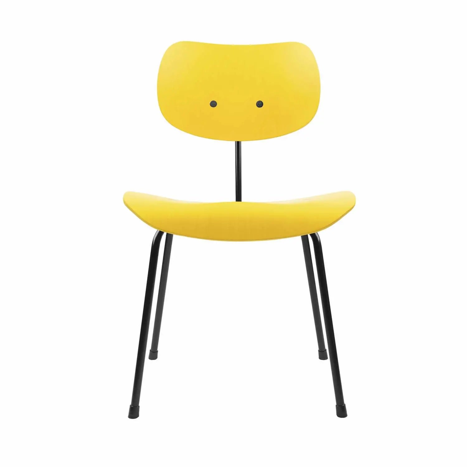 Produktbillede af PLEASE WAIT TO BE SEATED EIERMANN SE68 STOL GUL/SORT STEL 44 i premium kvalitet