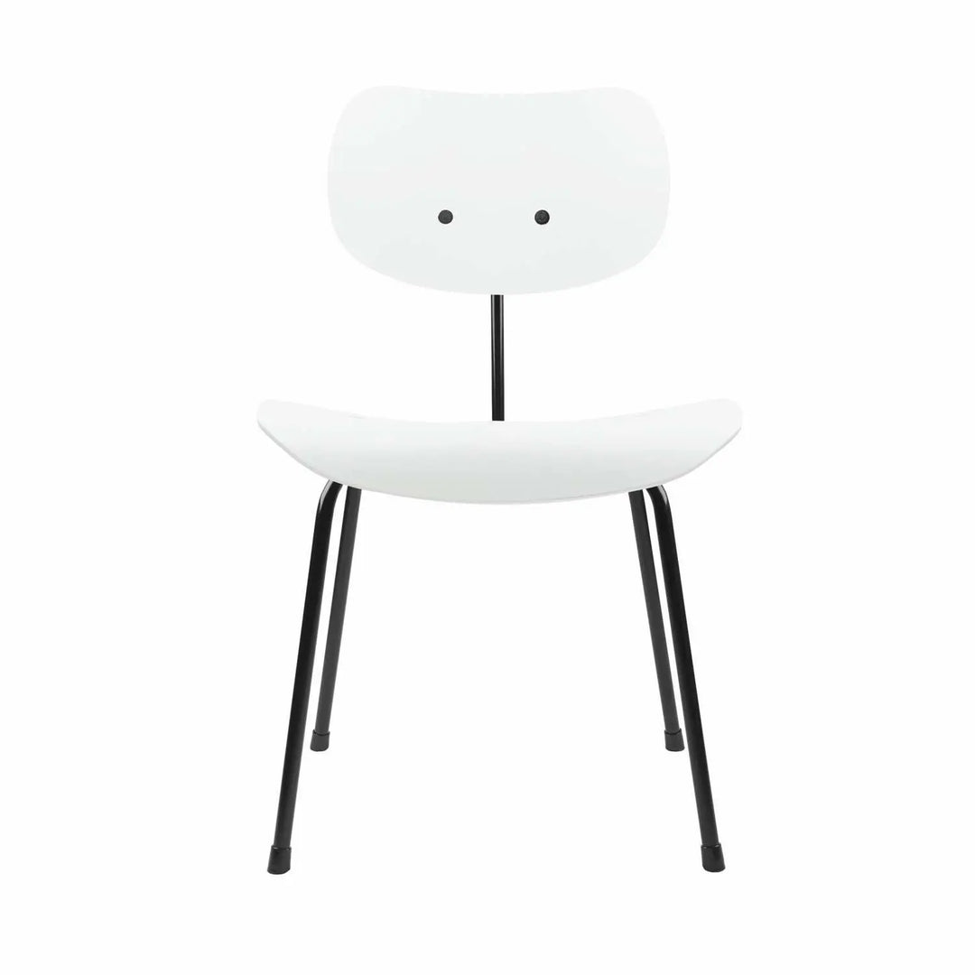Produktbillede af PLEASE WAIT TO BE SEATED EIERMANN SE68 STOL HVID/SORT STEL 44 i premium kvalitet