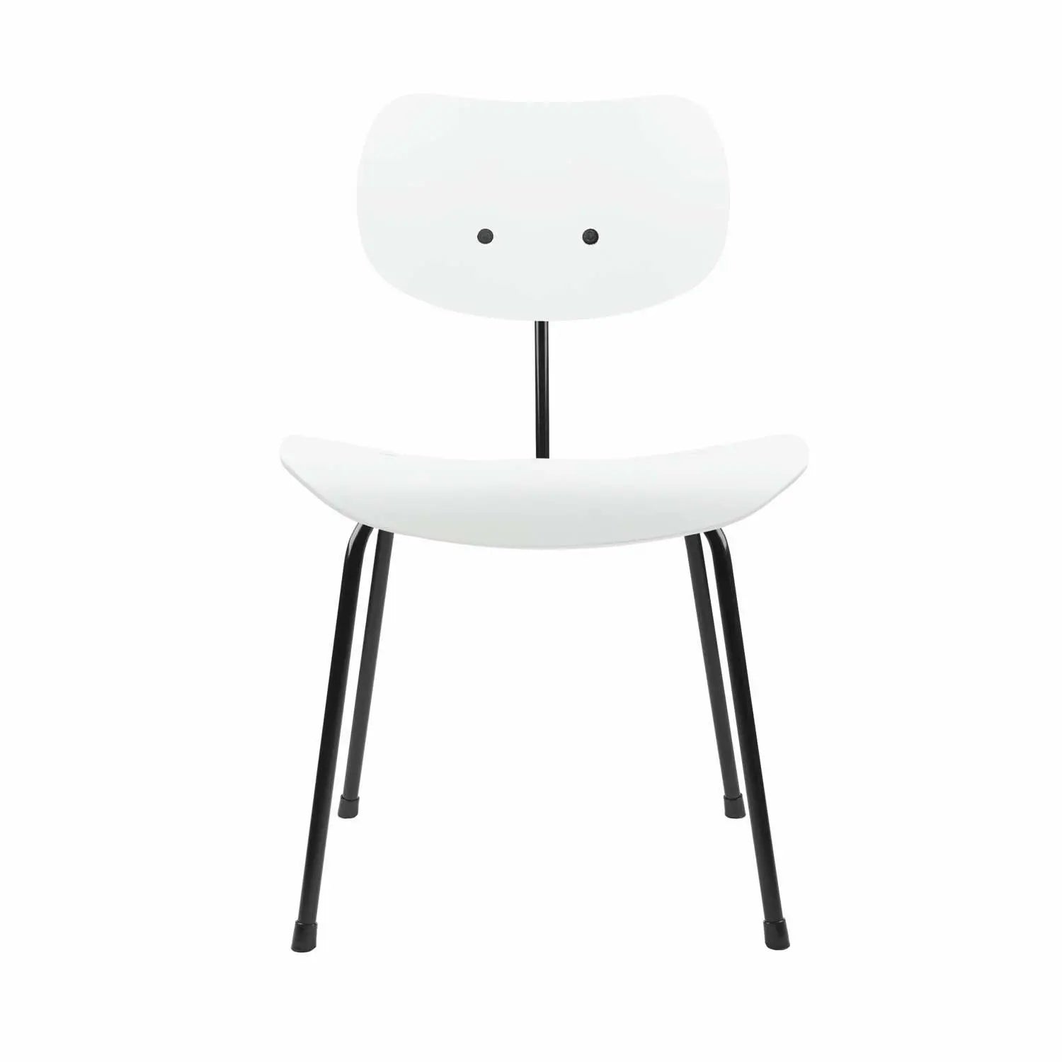 Produktbillede af PLEASE WAIT TO BE SEATED EIERMANN SE68 STOL HVID/SORT STEL 44 i premium kvalitet