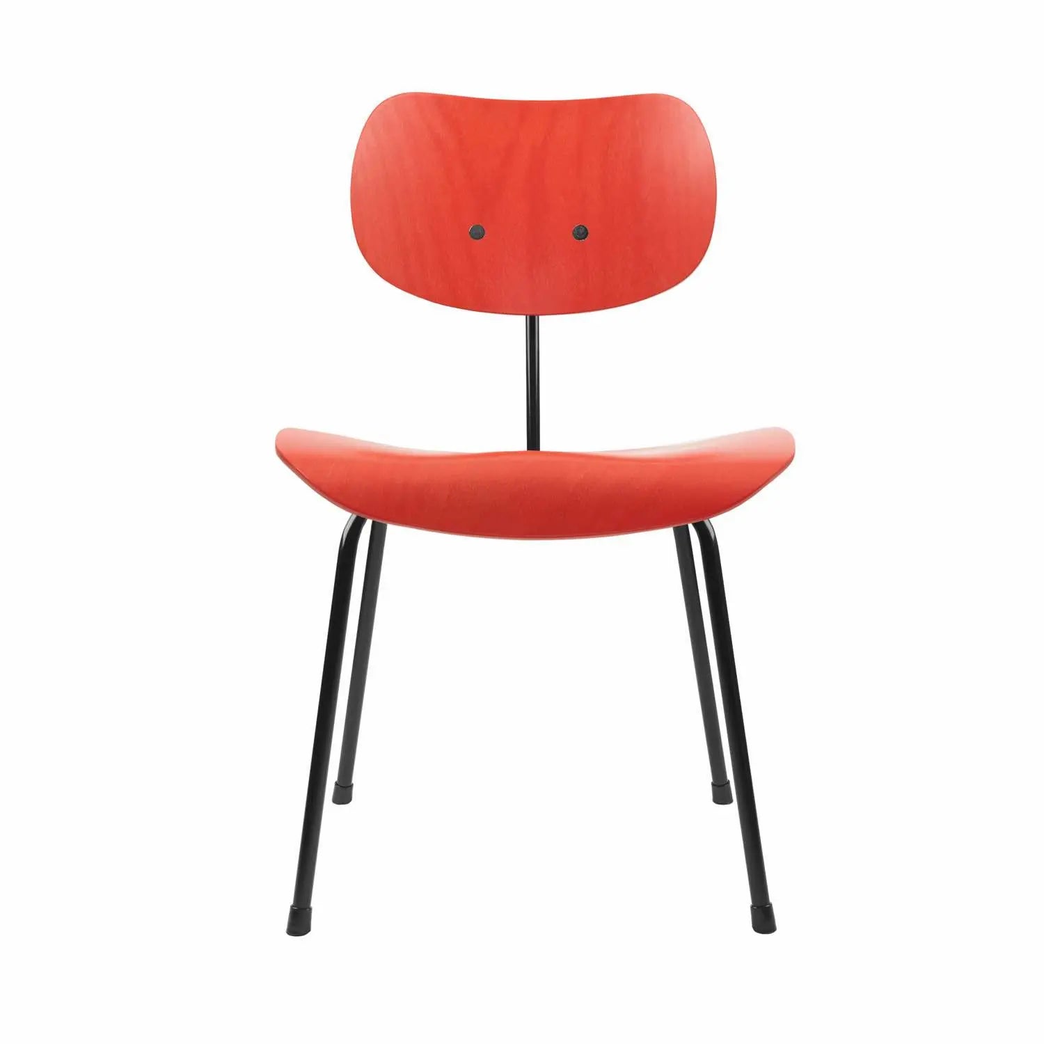 Produktbillede af PLEASE WAIT TO BE SEATED EIERMANN SE68 STOL BLODORANGE/SORT STEL 44 i premium kvalitet