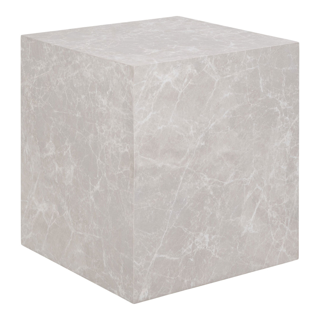 Produktbillede af HOUSE NORDIC  Sidebord marmor look beige 40x40x45 cm i premium kvalitet