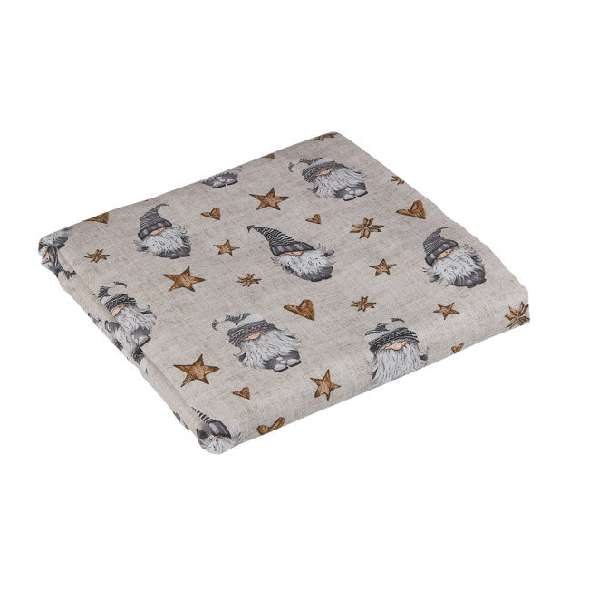 Produktbillede af Fondaco Nisse dug 145 x 250 cm grå i premium kvalitet