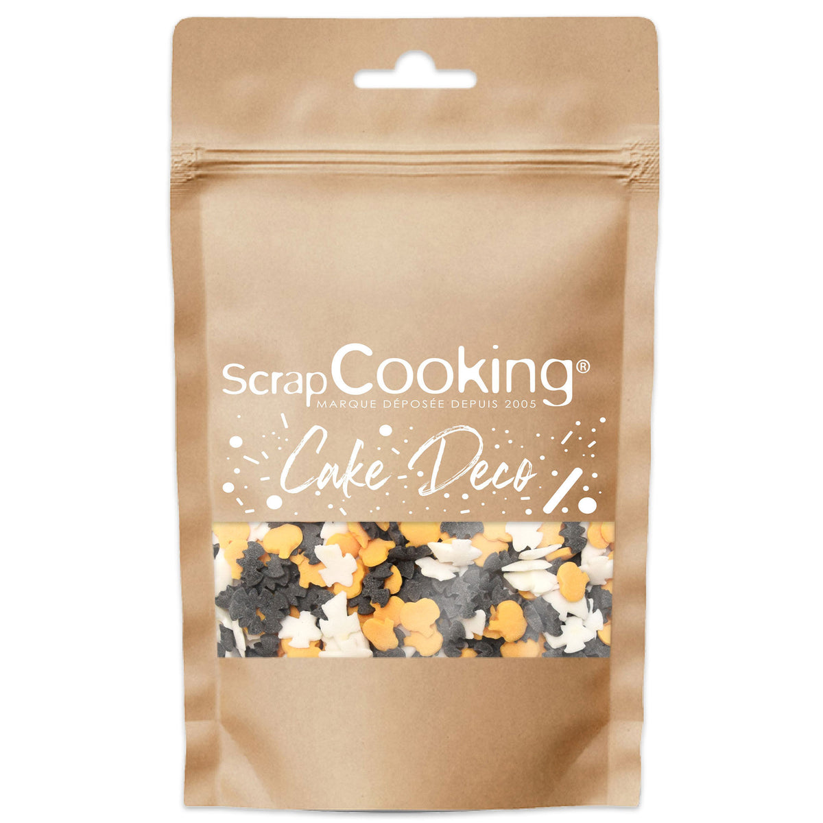 Bøtte med ScrapCooking Halloween-krymmel med græskar, spøgelser og flagermus