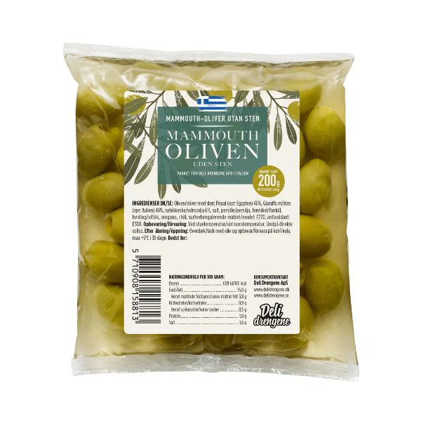 Mammouth Oliven u. Sten 200g