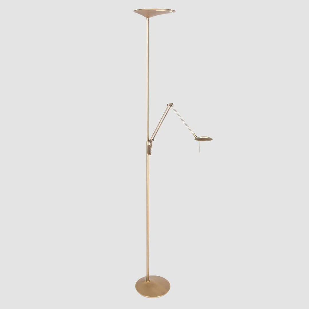 Amora dobbelt gulvlampe på udsalg! 3 finish, metal - bronze. Billig fragt & hurtig levering. Spar op til 58%! Køb nu!
