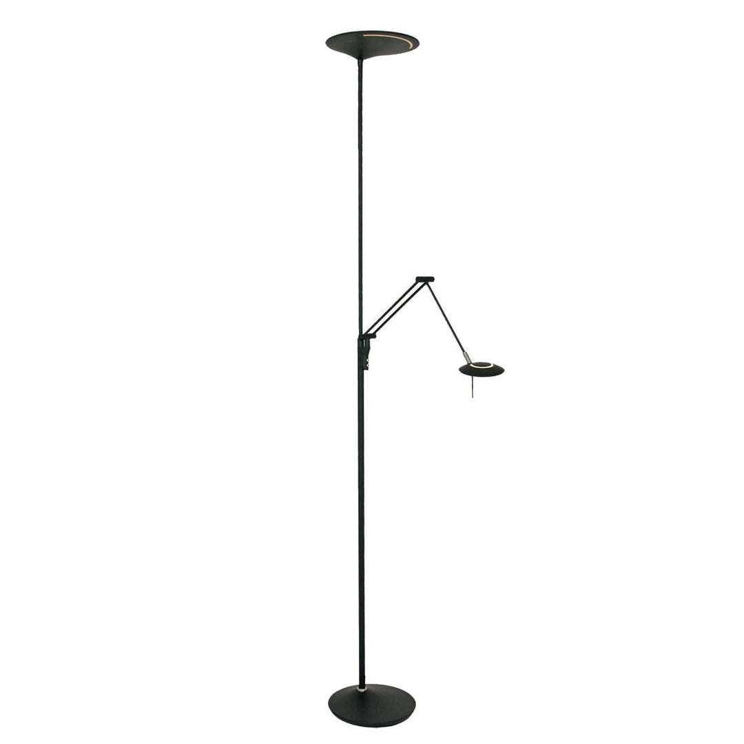 Amora dobbelt gulvlampe på udsalg! 3 finish, metal - sort. Billig fragt & hurtig levering. Spar op til 57%! Køb nu på tilbud.