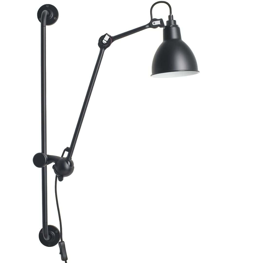 Produktbillede af 210 Væglampe Sort Lampe Gras i premium kvalitet